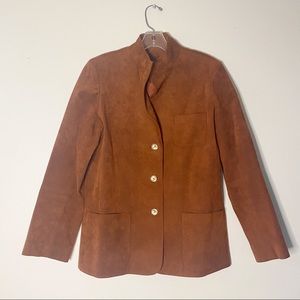 VTG Roth-Le Cover Ultra Suede Jacket (Size - 12)